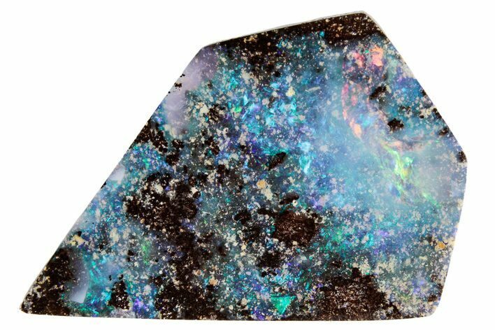 Gorgeous Boulder Opal Cabochon - Queensland, Australia #269035